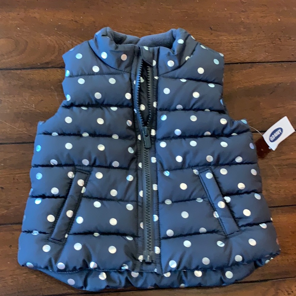 NWT Old Navy 12-18mo bubble vest! Super cute!